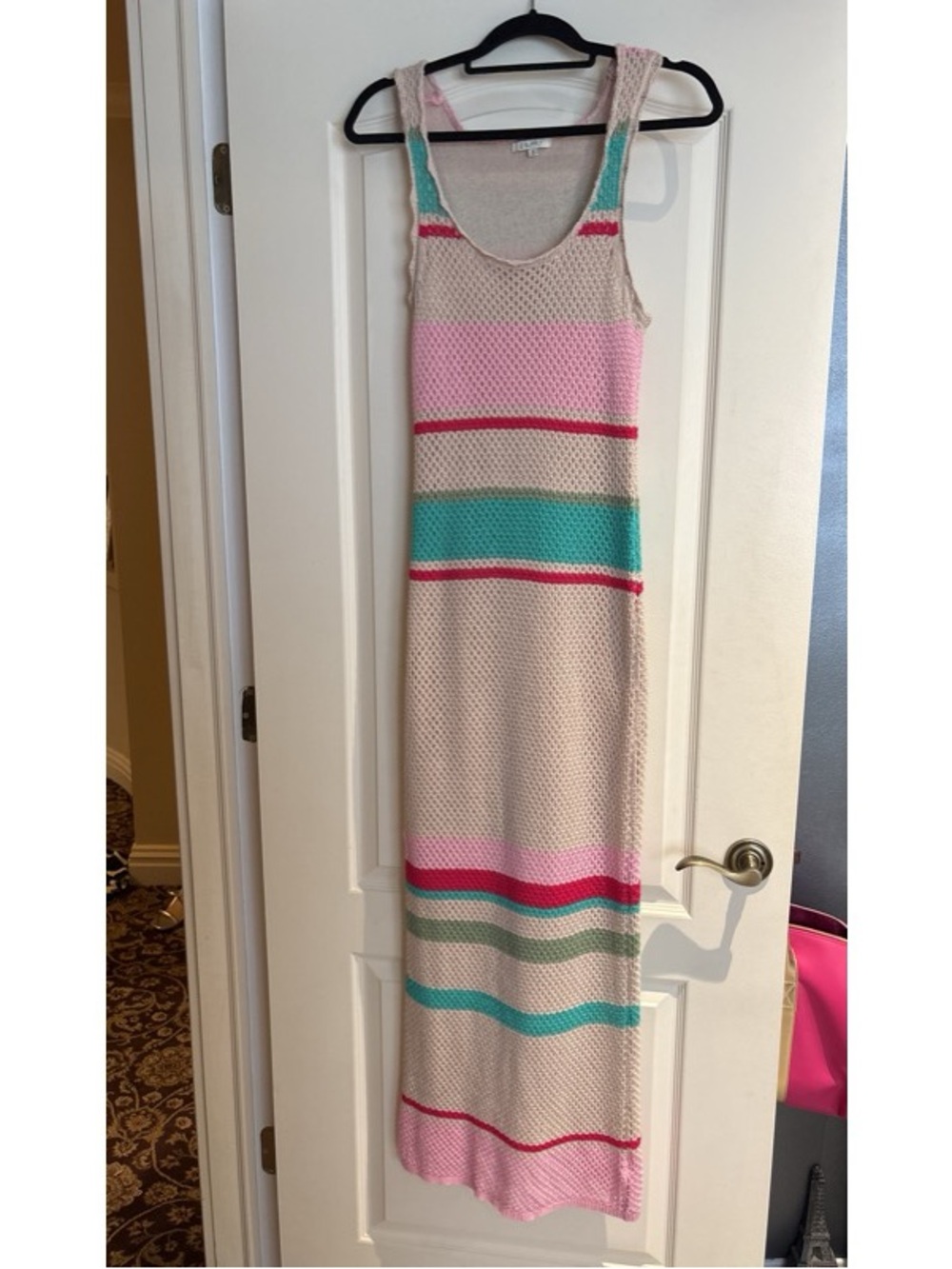 Z Supply multi-colored Crochet Dress